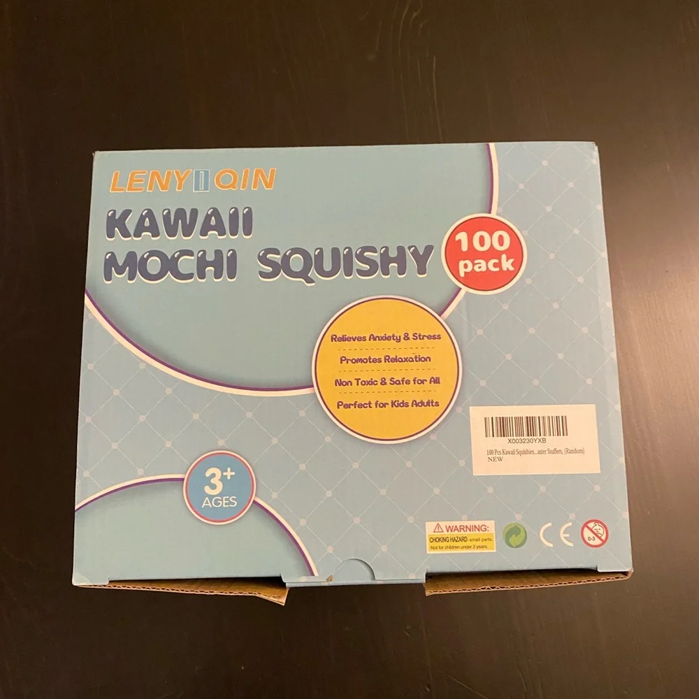 70 piece mochi squishy fidget stress / anxiety sensory
